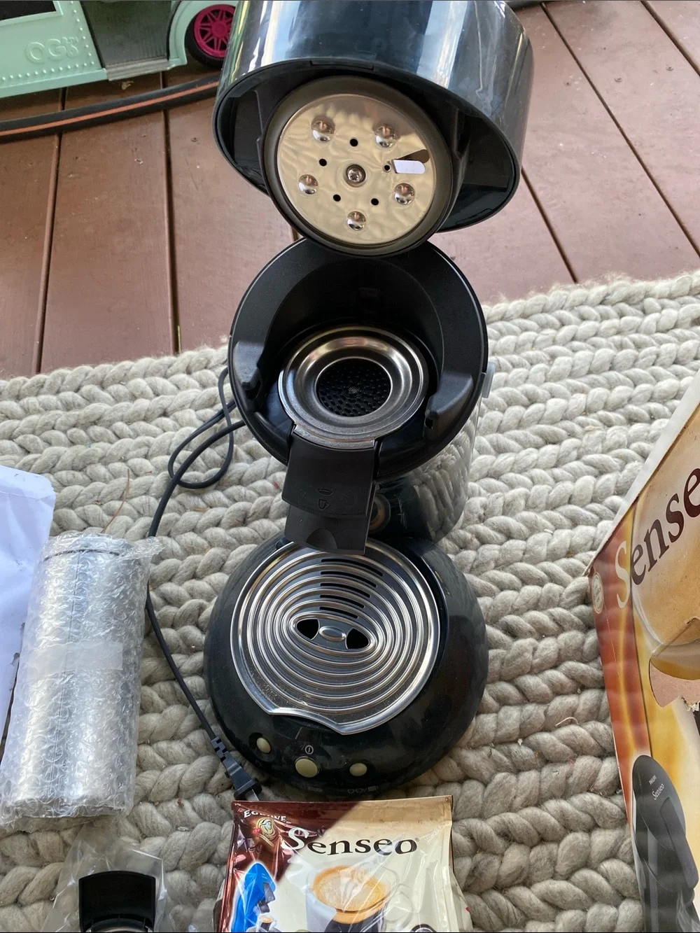 Philips Senseo Single-Serve Coffee Pod Brewer — Black